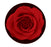 Rosco "Cool Ink HD" Red Rose Pattern for LED Fixtures Only