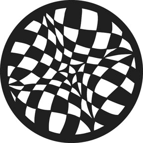 GAM Checkerboard Vision Gobo Pattern
