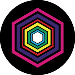 Rosco Point to Point Color Glass Gobo