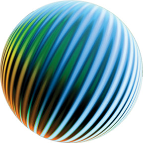 Rosco Emosphere Cyan Color Glass Gobo
