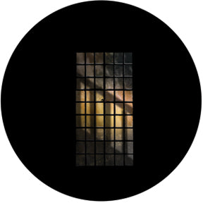 Rosco Banister Window Color Glass Gobo