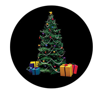 Rosco "Cool Ink HD" Tree & Presents Pattern for LED Fixtures Only
