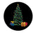 Rosco "Cool Ink HD" Tree & Presents Pattern for LED Fixtures Only