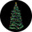 Rosco Decorated Tree Color Glass Gobo