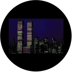 Rosco Twin Towers 2 Color Glass Gobo