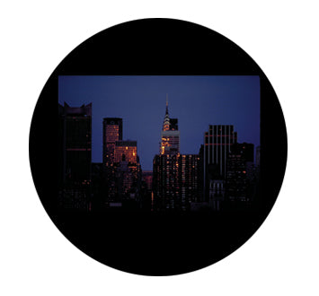 Rosco "Cool Ink HD" NYC Skyline Pattern for LED Fixtures Only