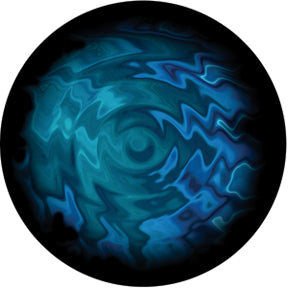 Rosco Aquatic Swirls Color Glass Gobo