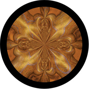 Rosco Quicksilver Gold Color Glass Gobo