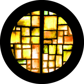 Rosco Amber Squares Color Glass Gobo