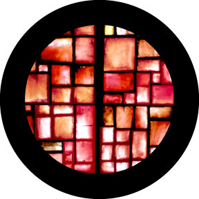 Rosco Red Square Color Glass Gobo