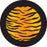 Rosco Multi Color Tiger Print Color Glass Gobo