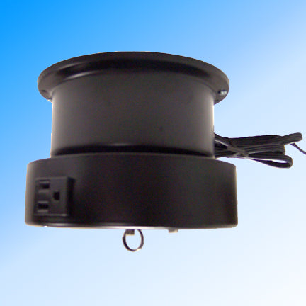 Ceiling Turner - AC Motor with 8 Amp Rotating Outlet - 15 lb Capacity