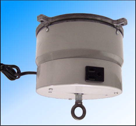 Ceiling Turner - AC Motor with 8 Amp Rotating Outlet  75 lb Capacity