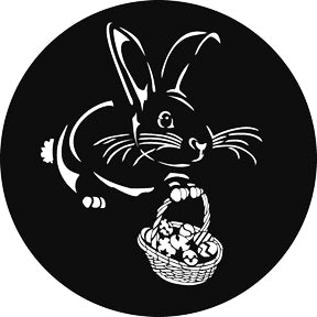 GAM Easter Bunny Gobo Pattern