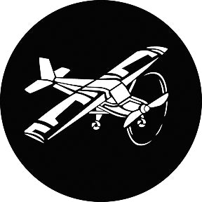 GAM Airplane Gobo Pattern