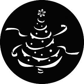 GAM Holiday Tree Gobo Pattern