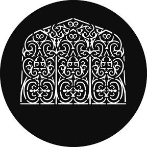 GAM Persian Window Gobo Pattern — TS Stage Lighting