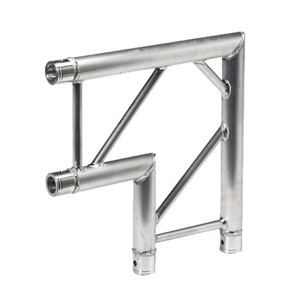 Global Truss 90 Degree Corner for  12 inch Ladder Stage Truss with 2 inch Tubing