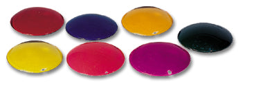 Glass Color Filters - 3 1/2" Diameter  up to 75 Watts