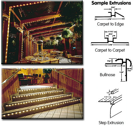 Bullnose Extrusion for Custom Tube Lighting