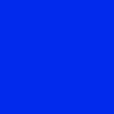 Rosco Roscolux Medium Blue Gel Sheet - 20" x 24"