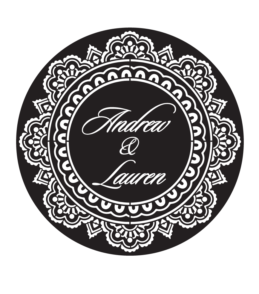 Rosco Sloop Script Custom Wedding Gobo