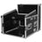 ProX Flight Case DJ Combo 8U Rack x 10U Top Mixer w/ Laptop Shelf