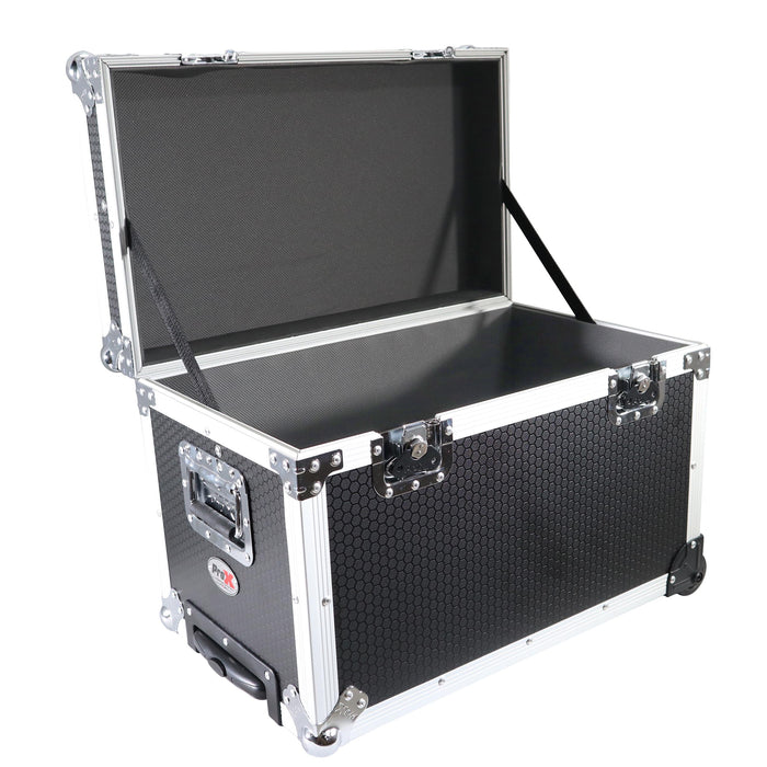 Roll-away Utility Case W-Retractable Handle and Low-Profile Recessed Wheels 17" x 24.5" x 15" 2.2 Cu.Ft.