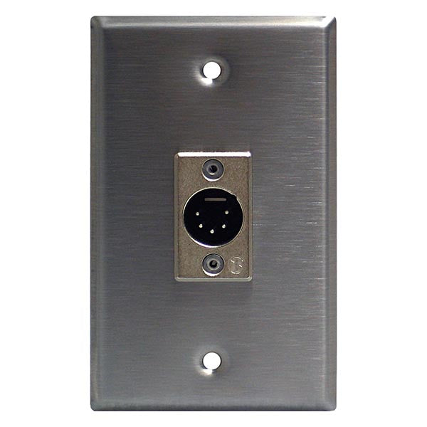Lightronics CP501 male Wall Plate (Architectural)