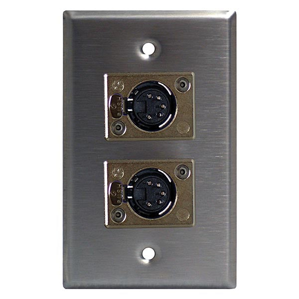 Lightronics CP522 female Wall Plate (Architectural)