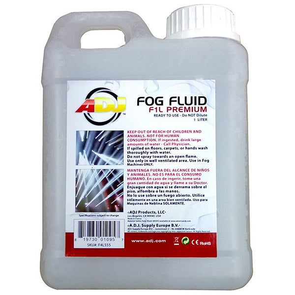 ADJ F1L Premium Fog Juice One Liter