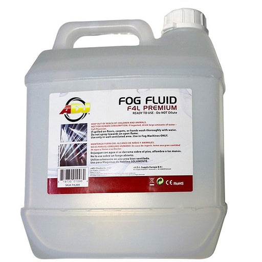 ADJ F4L Premium Fog Juice Four Liter Bottle