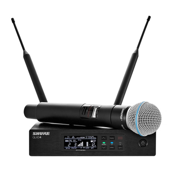 Shure QLXD24/B58 Handheld Wireless Microphone System