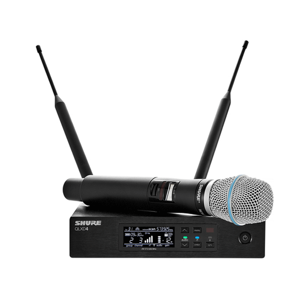 Shure QLXD24/B87A Handheld Wireless Microphone System