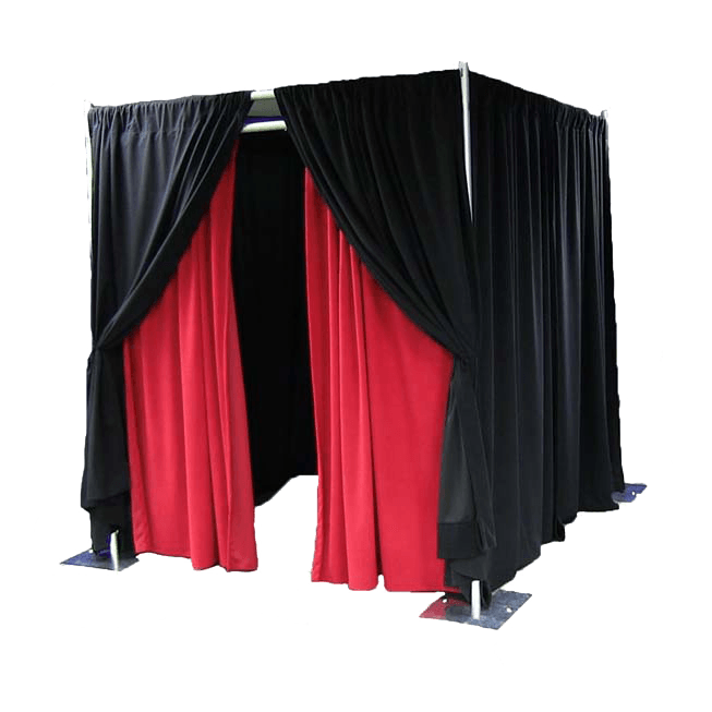 Photo Booth Kit - Pipe & Drape - Fixed Height