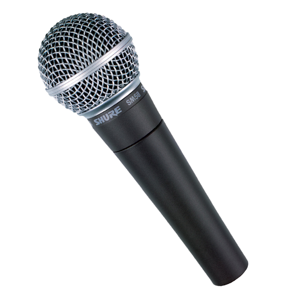 Shure SM58-CN Vocal Microphone w/ XLR Cable — TS Stage Lighting