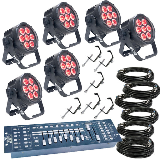 SIXPAR 100 LED Lighting Package