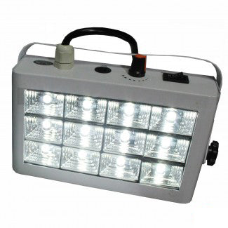 Palm Sized Aletta LED Strobe Light White