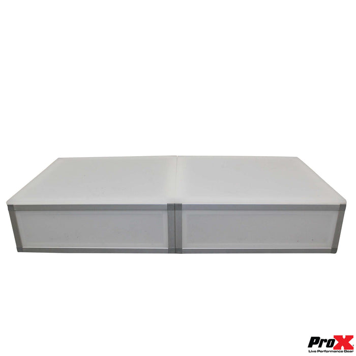 ProX XSA-2X2-8 LUMO STAGE Acrylic Platform Riser 24in X 24in X 8in High Section